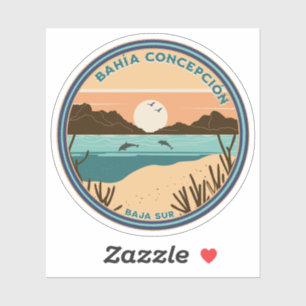 Bahía Concepción Baja California Sur Mexico RV Sticker