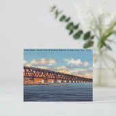 Bahia Honda Bridge, Key West, Florida Briefkaart (Staand voorkant)