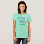 Bahia Honda Florida Keys palmboom T-shirt (Voorkant volledig)