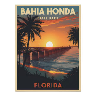 Bahia Honda State Park - Florida  Perfect Poster