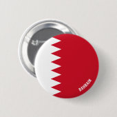 Bahrain Flag Charming Patriotic Button (Voorkant /achterkant)