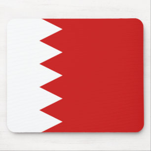 Bahrain Flag Mousepad Muismat