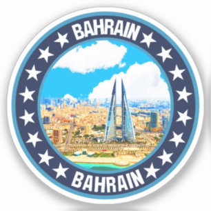 Bahrain Sticker