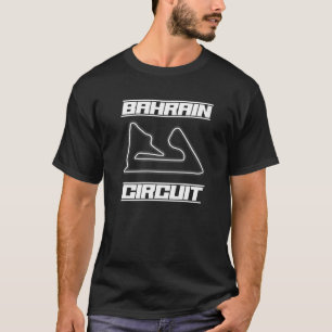 Bahrein Circuit Formule Ones Fan Racing Auto Race T-shirt