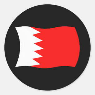 Bahrein Vlag Sticker