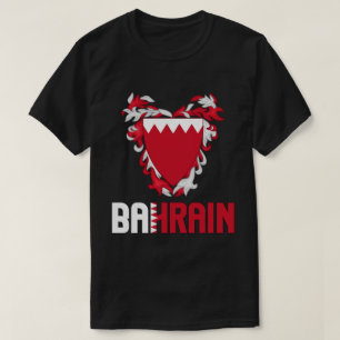 Bahreinse vlag en wapenschild t-shirt