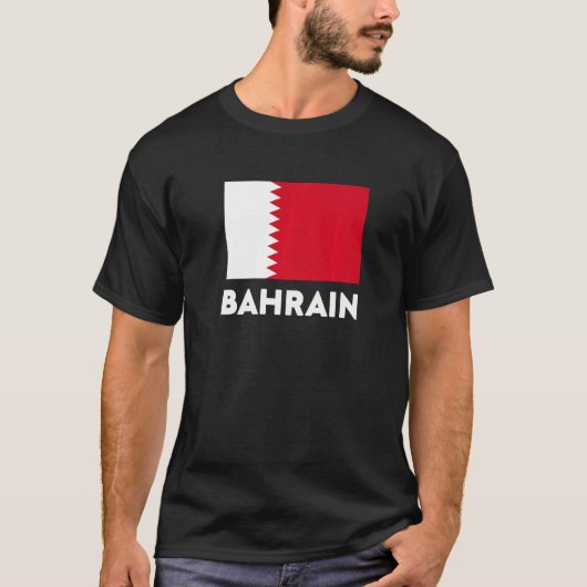 Bahreinse vlag t-shirt (Voorkant)