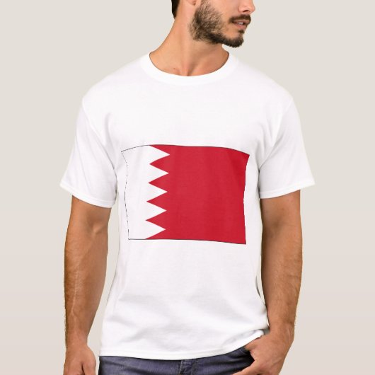 Bahreinse vlag t-shirt (Voorkant)