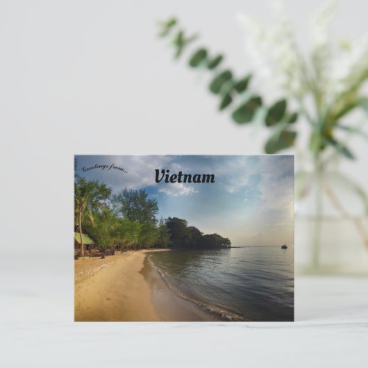 Bai Dai Beach Phu Quoc Vietnam Briefkaart (Staand voorkant)
