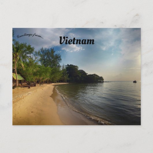 Bai Dai Beach Phu Quoc Vietnam Briefkaart (Voorkant)