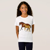 Baie avec son T-shirt de colt (Devant entier)