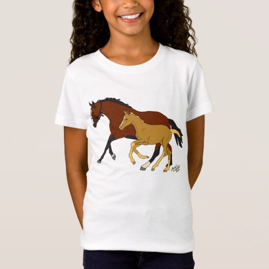 Baie avec son T-shirt de colt (Devant)