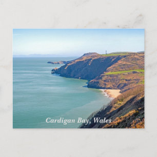Baie de Cardigan, Pays de Galles, Carte postale