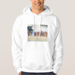 "Baie de Fagaloa, Samoa, 1890" - sweat - shirts à