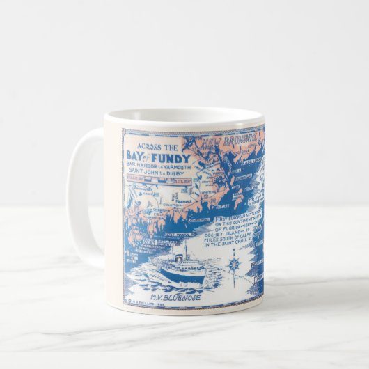 Baie de Fundy Mug (Devant gauche)