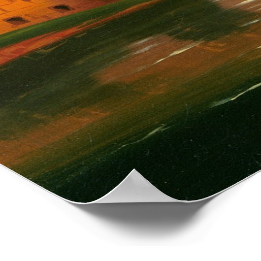 Baie de New York - Thomas Chambers Poster des Beau (Coin)