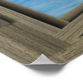 Baie De San Diego À Travers Une Affiche À Fenêtre  (Coin)