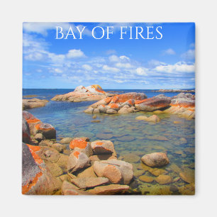 Baie des incendies, Tasmanie, Australie Magnet