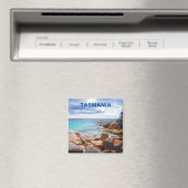 Baie des incendies, Tasmanie, Australie Magnet (In Situ (Lave-vaisselle))