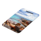 Baie des incendies, Tasmanie, Australie Magnet (Côté Gauche)