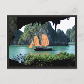 Baie d'Halong - Carte postale