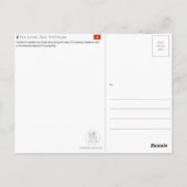 Baie d'Halong, carte postale de voyage Vietnam (Dos)