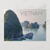 Baie d'Halong, carte postale de voyage Vietnam (Devant)