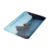 Baie du fer à cheval, tapis de bain Bermudes (Angle)