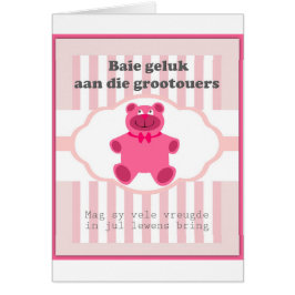 Baie geluk aan die grootouers