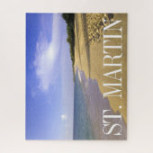 Baie Longue Long Bay Beach, Sint-Maarten Legpuzzel (Verticaal)