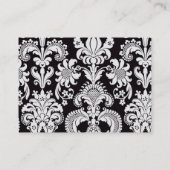 BAIE PROFESSIONNELLE Carte de visite Damask Design (Dos)