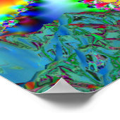 Baie Psychédélique - Poster (Coin)