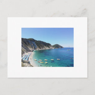 Baie turquoise italienne - carte postale photograp