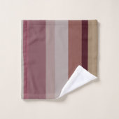Baies Abstraites roses et beiges (Gant de toilette)
