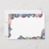 Baies aquarelles - merci (Dos)