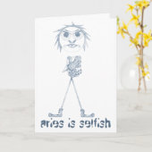 Baies [- BitchScope -] Carte Anniversaire (Fleur jaune)