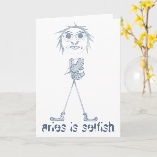 Baies [- BitchScope -] Carte Anniversaire (Fleur jaune)