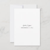 Baies de Noël & Pin sans repas RSVP VER 3 (Dos)