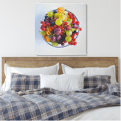 Baies d'été toile étirée Imprimer (Insitu(Chambre))