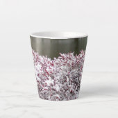 Baies d'hiver Latte Mug (Devant)