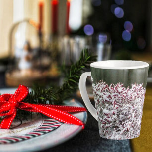 Baies d'hiver Latte Mug