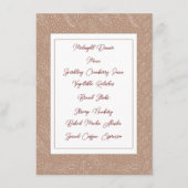 Baies et feuilles sur le menu Kraft (Devant)