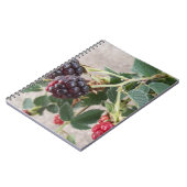Baies mûres sur carnet (Côté gauche)