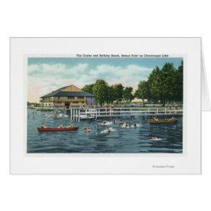 Baignade à Bemus Point Beach et Casino