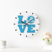 Baignade Amour Mur Horloge (Maison)