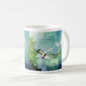 Baignade avec Saumon Mug (Devant droit)