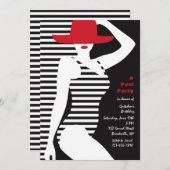 Baignade Beauté Invitation (Devant / Derrière)