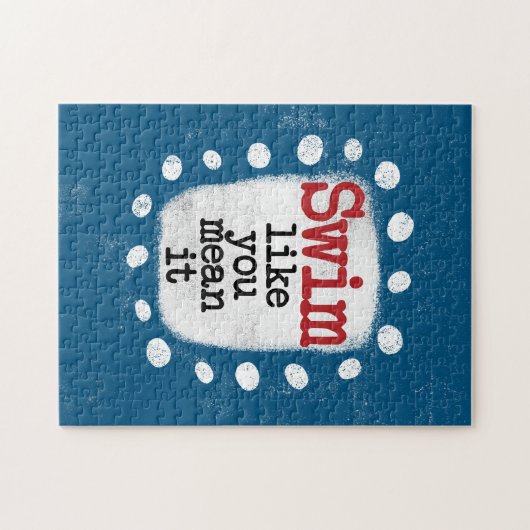 Baignade Comme Vous Voulez Dire Que Jigsaw Puzzle (Horizontal)