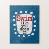 Baignade Comme Vous Voulez Dire Que Jigsaw Puzzle (Vertical)