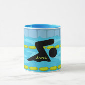 Baignade Design Café Mug (Centre)